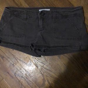 Grey cloth shorts
